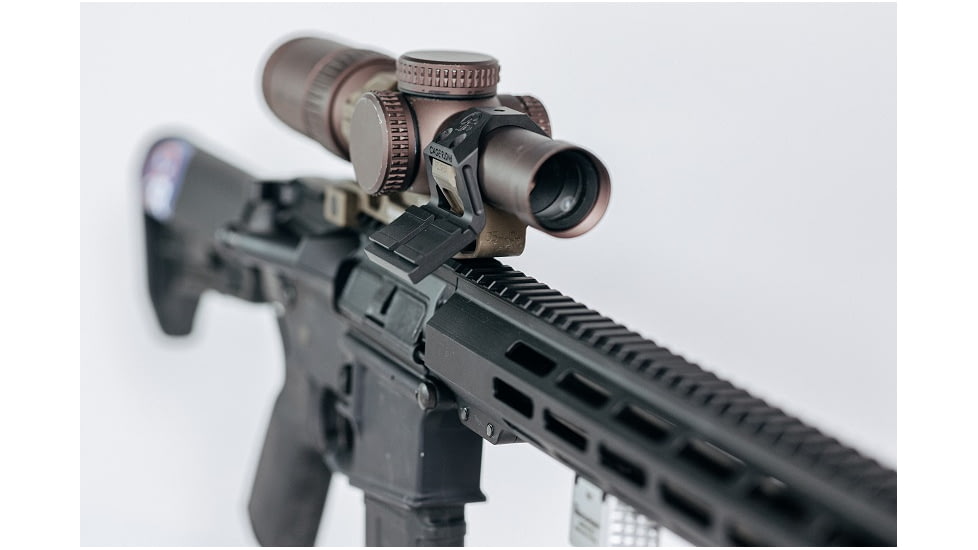 Rotapoint 35 Offset Mount for 30mm Geissele &amp; Reptilia AUS Mounts, Holosun 509T Footprint, Ambi, Black, 30mm, H30