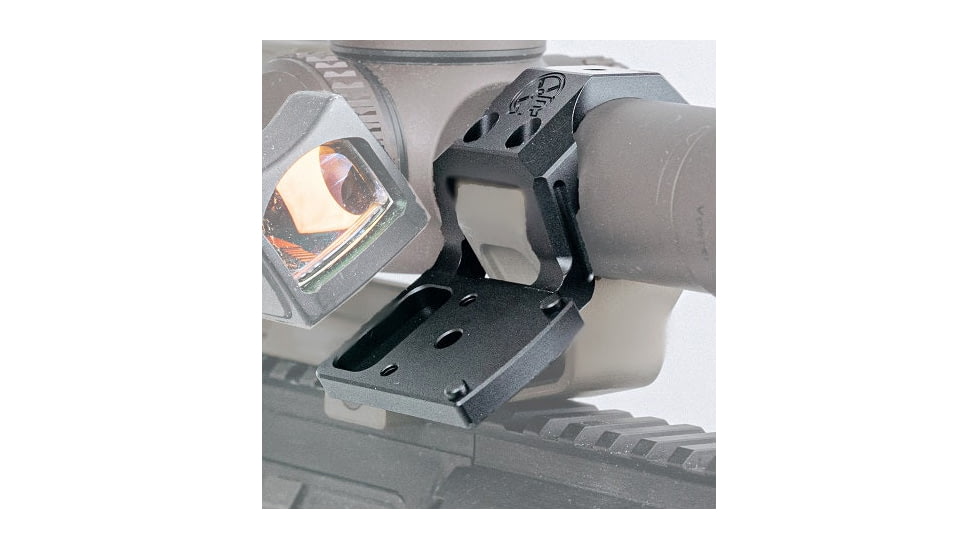 Rotapoint 35 Offset Mount for 30mm Geissele &amp; Reptilia AUS Mounts, Trijicon RMR Footprint, Right Hand, Black, 30mm, T30