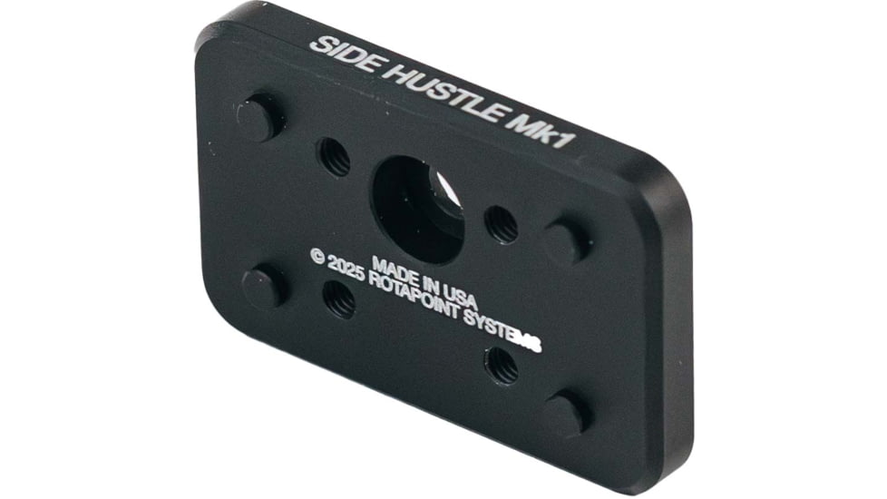 Rotapoint Side Hustle Mk1 Red Dot Sight Mount, Black, SH-MK1