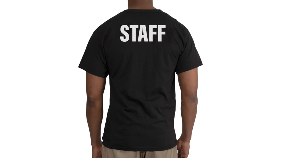 Rothco 2-Sided Staff T-Shirt - Mens, Small, 10195-S