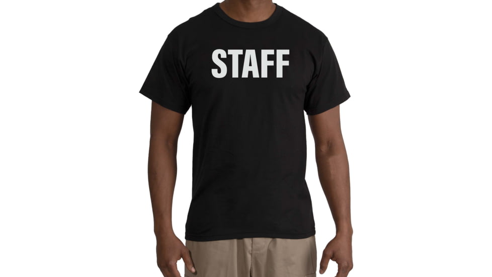 Rothco 2-Sided Staff T-Shirt - Mens, Small, 10195-S