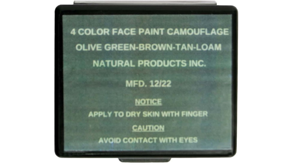 Rothco 4 Color OCP Camo Face Paint Compact, Olive Green/Brown/Tan/Loam, 82061