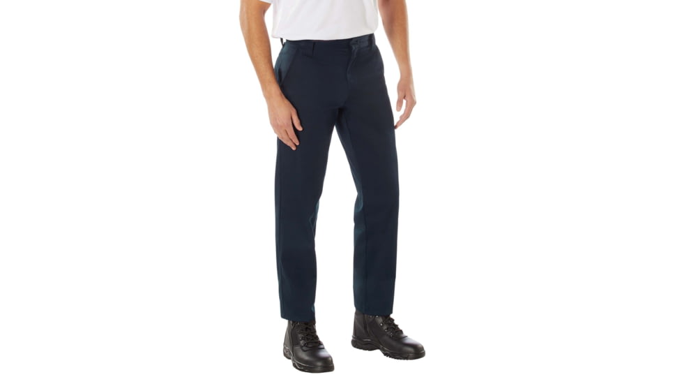 Rothco Active Flex Four Pocket Work Pants, Midnight Navy Blue, 30, 62061-MidnightNavyBlue-28Wx30L