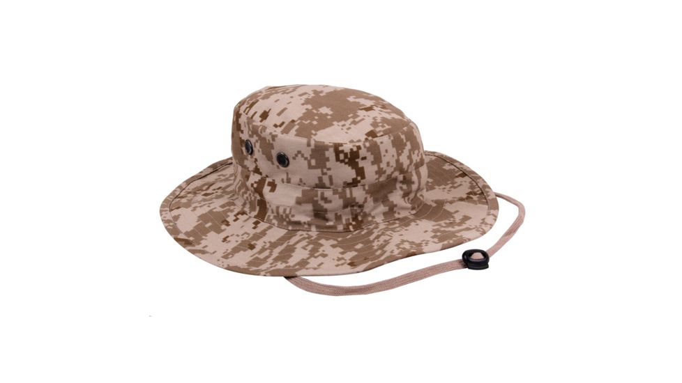 Rothco Adjustable Boonie Hat, Desert Digital Camo, 52554-DesertDigitalCamo