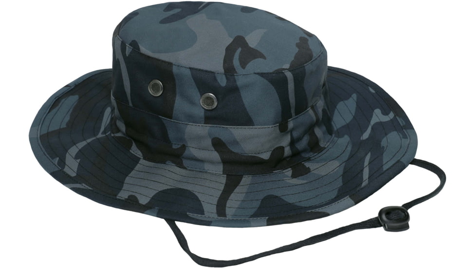 Rothco Adjustable Boonie Hat - Mens, One Size, Midnight Blue Camo, 52560-MidnightBlueCamo