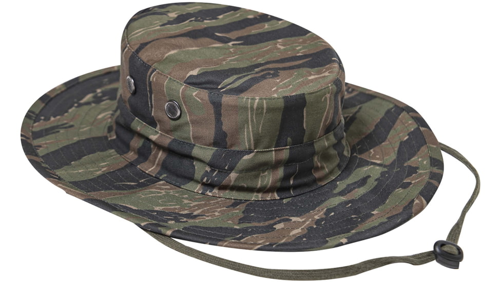 Rothco Adjustable Boonie Hat - Mens, One Size, Tiger Stripe Camo, 52563-TigerStripeCamo