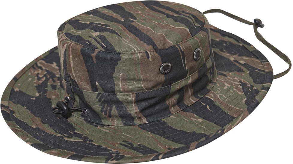Rothco Adjustable Boonie Hat - Mens, One Size, Tiger Stripe Camo, 52563-TigerStripeCamo