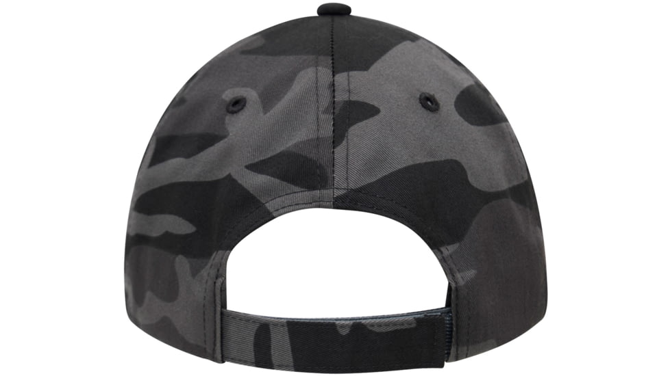 Rothco Adjustable Camo Fatigue Cap 4540, One Size, Black Camo, 3549-BlackCamo-OneSize