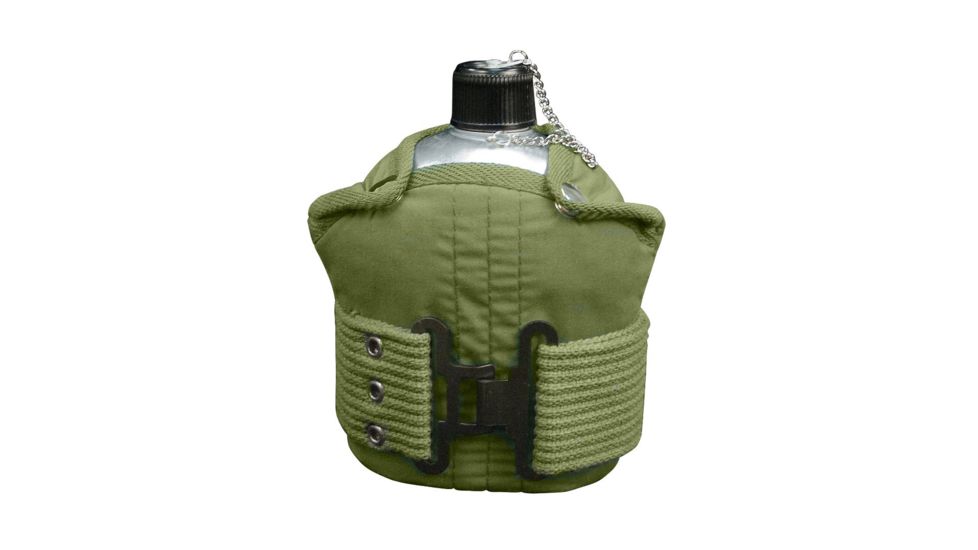 Rothco Aluminum Canteen And Pistol Belt Kit, 589