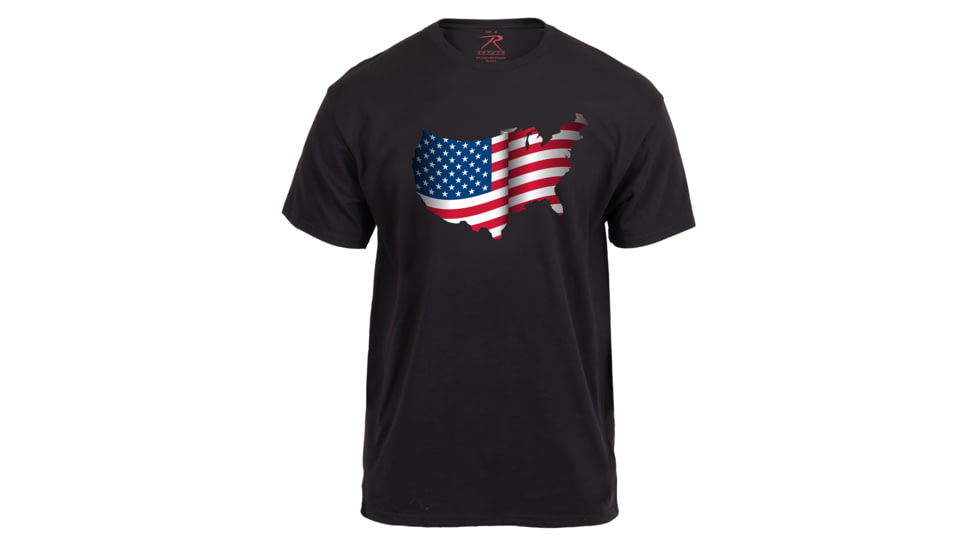 Rothco American Flag T-Shirt - Mens, 2XL, 10181-2XL