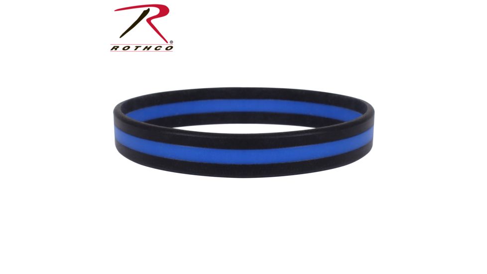 Rothco Aquaforce Thin Blue Line Watch, 8, 1180-8Inch