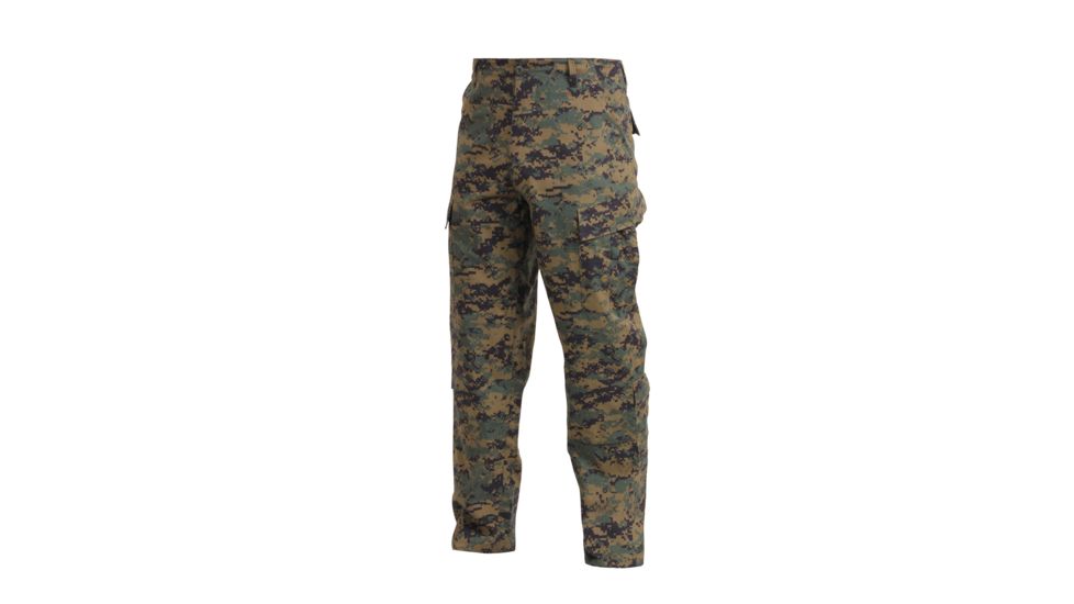 Rothco Army Combat Uniform Pants, Woodland Digital Camo, L, 5217-WoodlandDigitalCamo-L