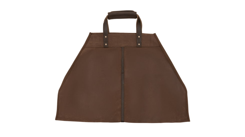 Rothco Backwoods Waxed Canvas Log Carrier, Earth Brown, 71082-EarthBrown