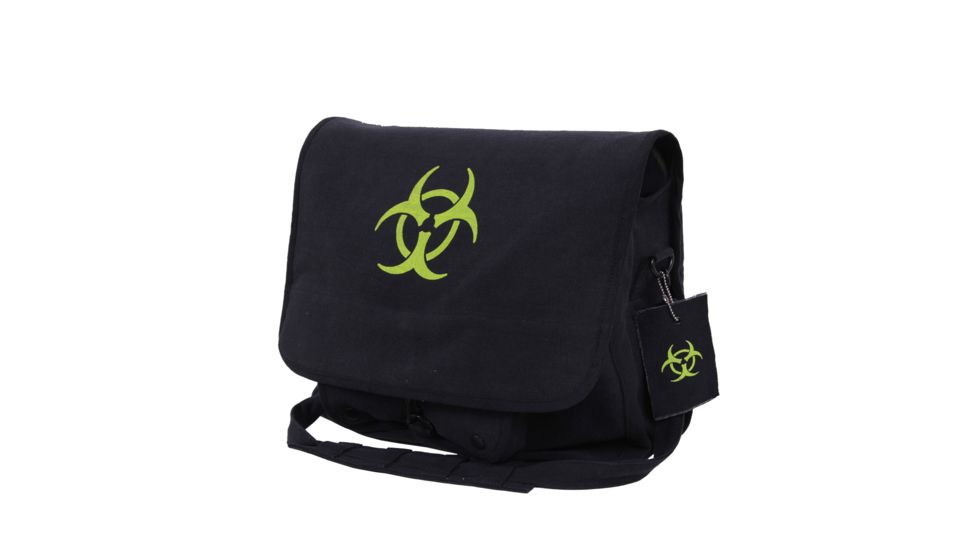 Rothco Bio-hazard Vintage Canvas Messenger Bag, 99139