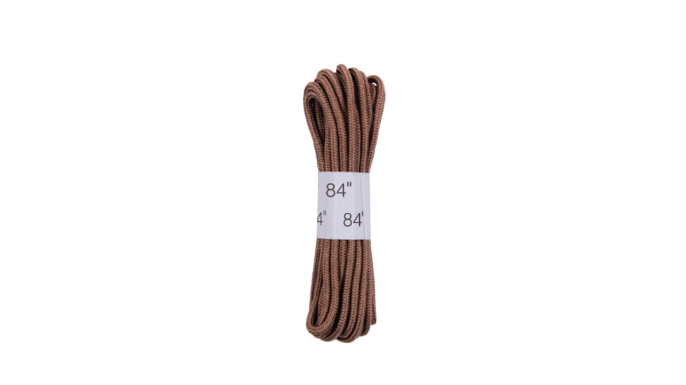 Rothco Boot Laces, Coyote Brown, 84In, 4708-CoyoteBrown-84Inches