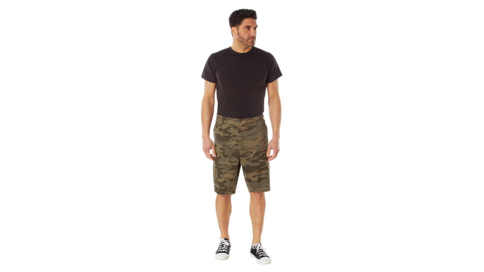 Rothco Camo BDU Shorts, L, Coyote Camo, 65245-CoyoteCamo-L