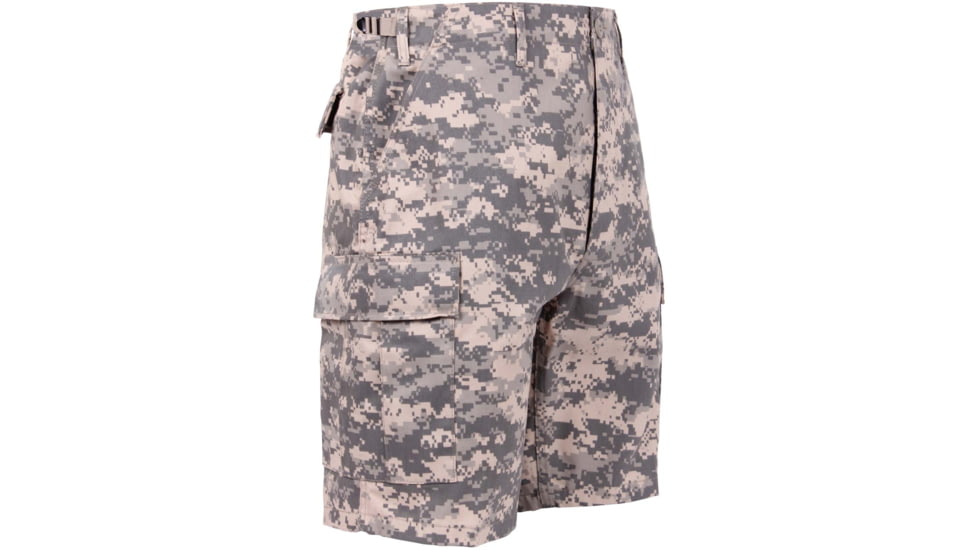 Rothco Camo BDU Shorts, ACU Digital Camo, Small, 65312-ACUDigitalCamo-S