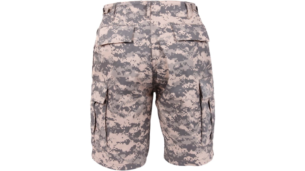 Rothco Camo BDU Shorts, ACU Digital Camo, Small, 65312-ACUDigitalCamo-S