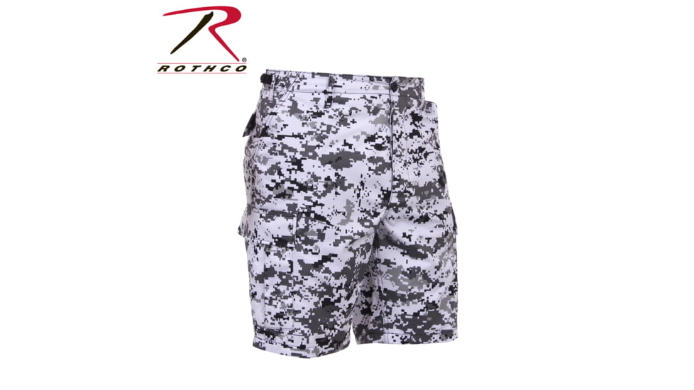 Rothco Camo BDU Shorts, 6-Color Desert Camo, Extra Small, 7072-6-ColorDesertCamo-XS