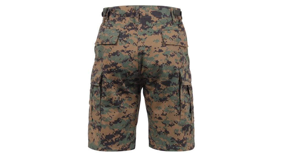 Rothco Camo BDU Shorts, 6-Color Desert Camo, Extra Small, 7072-6-ColorDesertCamo-XS