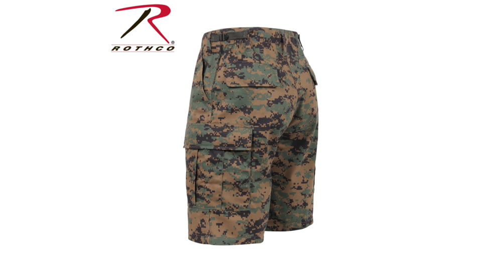 Rothco Camo BDU Shorts, 6-Color Desert Camo, Extra Small, 7072-6-ColorDesertCamo-XS