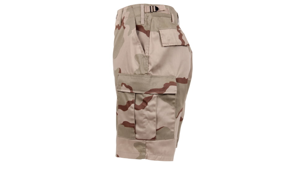 Rothco Camo BDU Shorts, 6-Color Desert Camo, Extra Small, 7072-6-ColorDesertCamo-XS