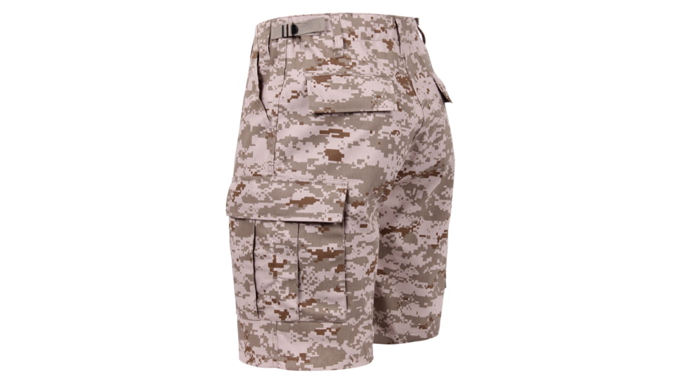 Rothco Camo BDU Shorts, 6-Color Desert Camo, Extra Small, 7072-6-ColorDesertCamo-XS