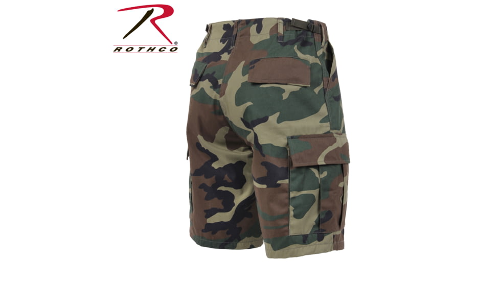 Rothco Camo BDU Shorts, 6-Color Desert Camo, Extra Small, 7072-6-ColorDesertCamo-XS