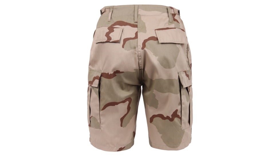 Rothco Camo BDU Shorts, 6-Color Desert Camo, Extra Small, 7072-6-ColorDesertCamo-XS