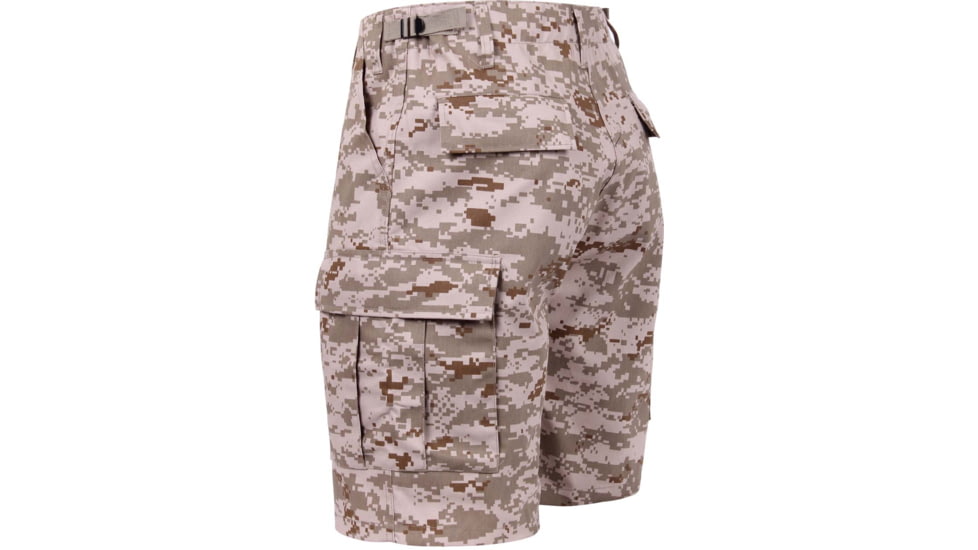 Rothco Camo BDU Shorts, Desert Digital Camo, Small, 65416-DesertDigitalCamo-S