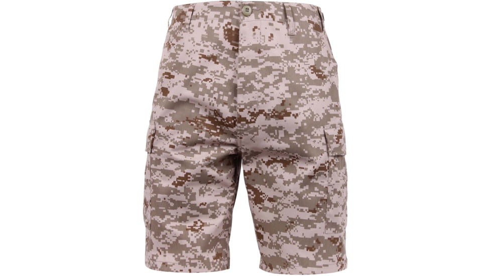 Rothco Camo BDU Shorts, Desert Digital Camo, Small, 65416-DesertDigitalCamo-S