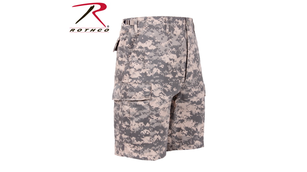 Rothco Camo BDU Shorts, 6-Color Desert Camo, Extra Small, 7072-6-ColorDesertCamo-XS