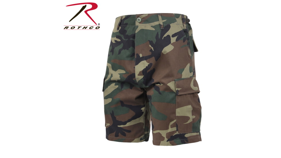 Rothco Camo BDU Shorts, 6-Color Desert Camo, Extra Small, 7072-6-ColorDesertCamo-XS