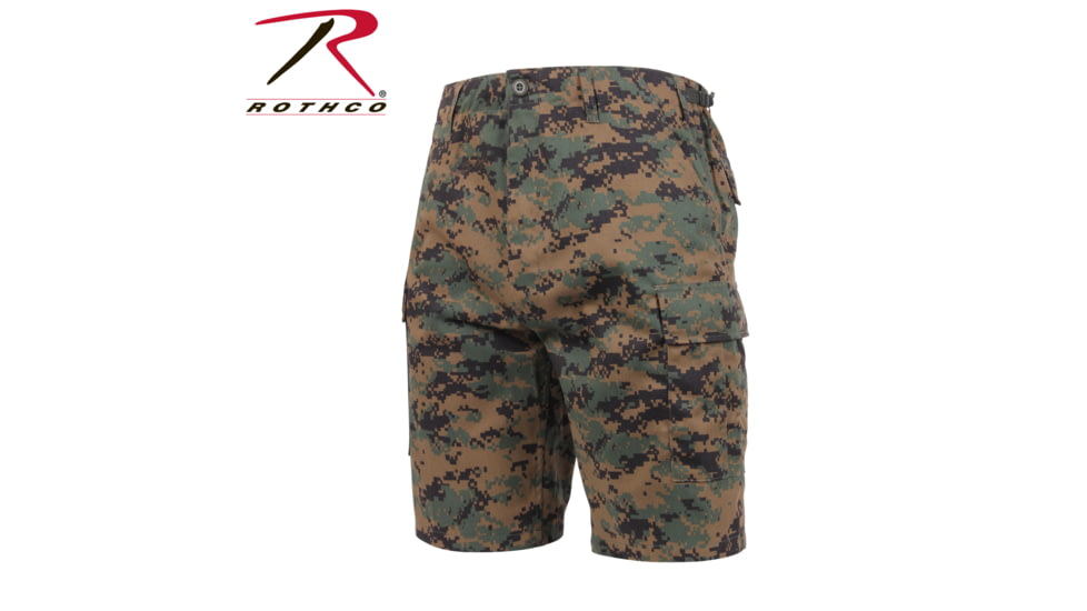 Rothco Camo BDU Shorts, 6-Color Desert Camo, Extra Small, 7072-6-ColorDesertCamo-XS