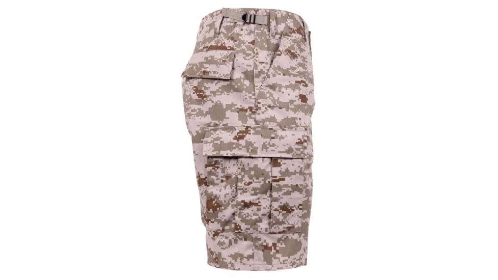 Rothco Camo BDU Shorts, 6-Color Desert Camo, Extra Small, 7072-6-ColorDesertCamo-XS