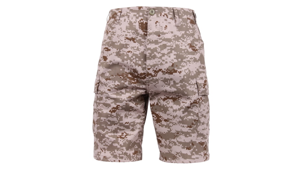 Rothco Camo BDU Shorts, 6-Color Desert Camo, Extra Small, 7072-6-ColorDesertCamo-XS