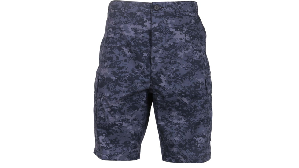 Rothco Camo BDU Shorts, Midnight Digital Camo, Extra Large, 68213-MidnightDigitalCamo-XL