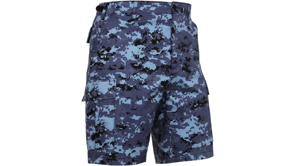 Rothco Camo BDU Shorts, Sky Blue Digital Camo, Extra Large, 67313-SkyBlueDigitalCamo-XL