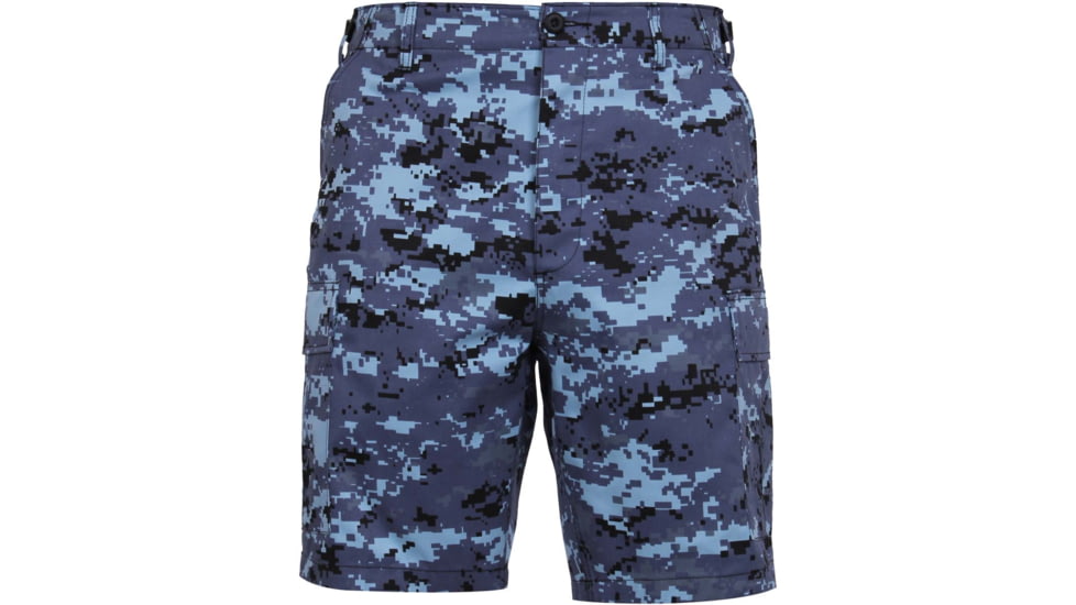 Rothco Camo BDU Shorts, Sky Blue Digital Camo, Extra Large, 67313-SkyBlueDigitalCamo-XL