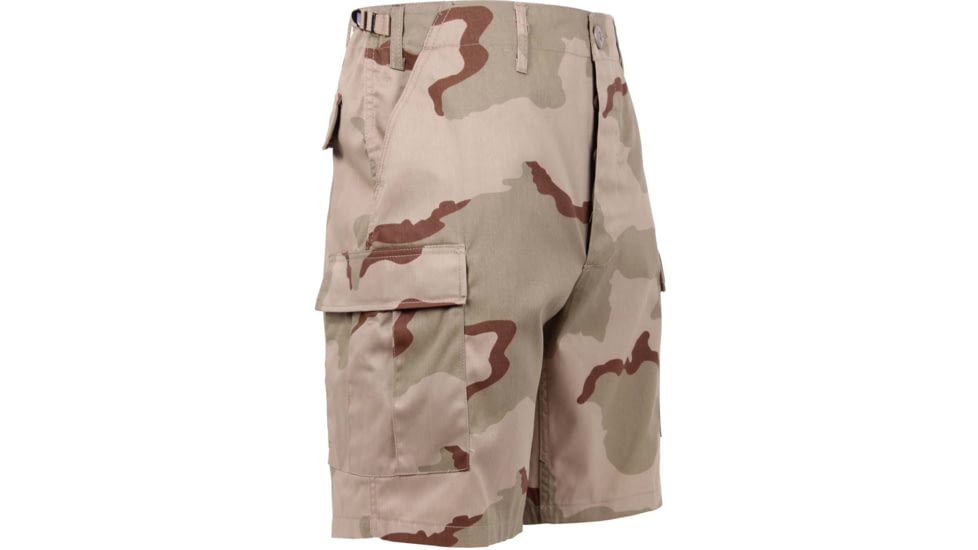 Rothco Camo BDU Shorts, Tri-Color Desert Camo, Extra Large, 7672-Tri-ColorDesertCamo-XL