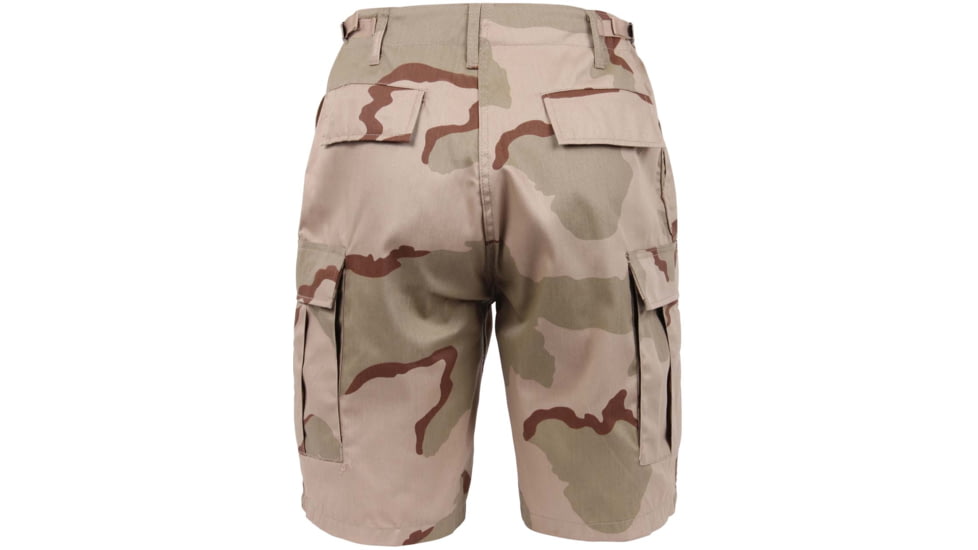 Rothco Camo BDU Shorts, Tri-Color Desert Camo, Extra Large, 7672-Tri-ColorDesertCamo-XL