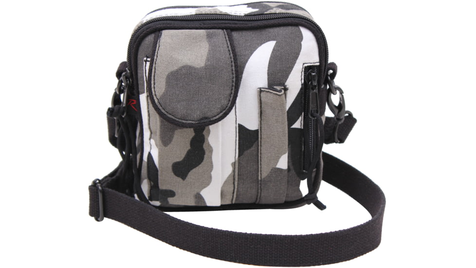 Rothco Camo Excursion Organizer Shoulder Bag, City Camo, 2324
