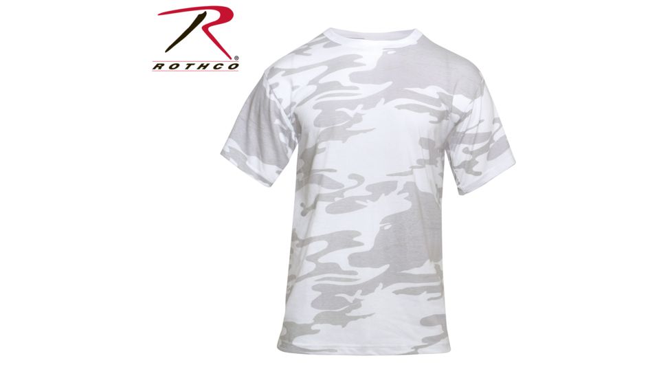 Rothco Camo T-Shirts, 2XL, White Camo, 2183-WhiteCamo-2XL
