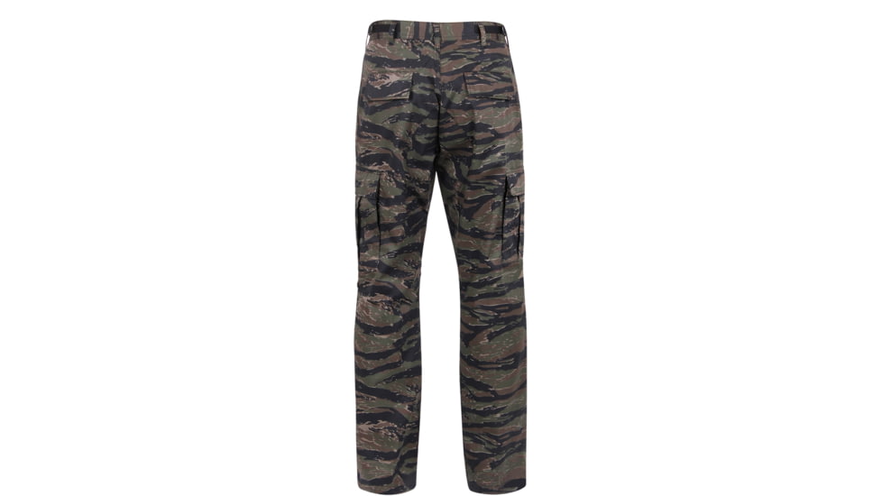 Rothco Camo Tactical BDU Pants - Mens, Tiger Stripe Camo, 8995-TigerStripeCamo-S-Long