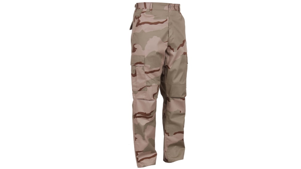 Rothco Camo Tactical BDU Pants - Mens, Tri-Color Desert Camo, Small, 8965-Tri-ColorDesertCamo-S