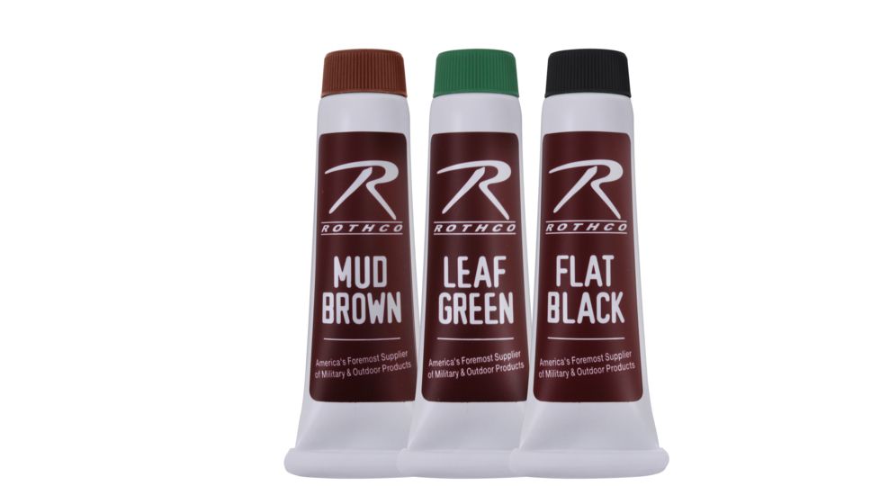 Rothco Camouflage Face Paint Creme, Green, 8203-Green