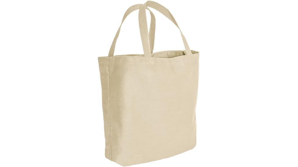 Rothco Canvas Camo And Solid Tote Bag, Natural, 2493