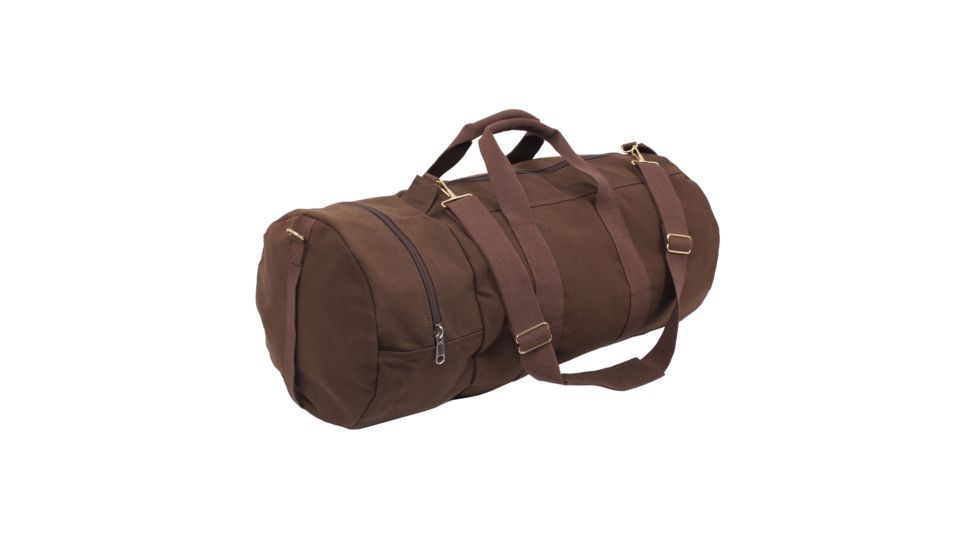 Rothco Canvas Double-Ender Sports Bag, Earth Brown, 2377-EarthBrown