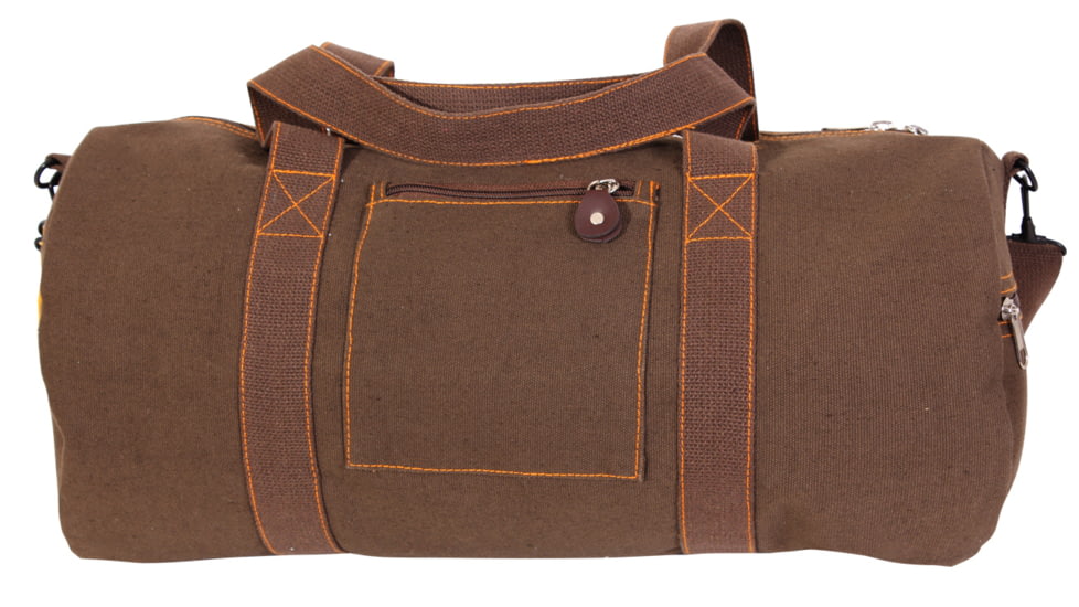 Rothco Canvas Equipment Bag 3649, Woodland Camo, 19 in, 22338-WoodlandCamo-19Inches