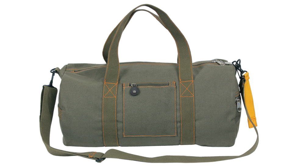 Rothco Canvas Equipment Bag 3649, Woodland Camo, 19 in, 22338-WoodlandCamo-19Inches